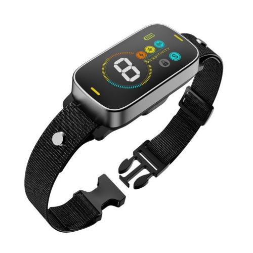 Colour Screen Rechargeable Dog Training Device Bark Collar Colour Screen Rechargeable Dog Training Device Bark Collar