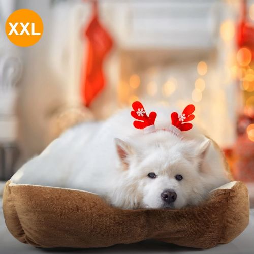 Pet Dog Bed Soft Warm Fleece Puppy Cat Bed Dog Cozy Nest Sofa Bed Cushion Mat XXL Size Pet Dog Bed Soft Warm Fleece Puppy Cat Bed Dog Cozy Nest Sofa Bed Cushion Mat XXL Size